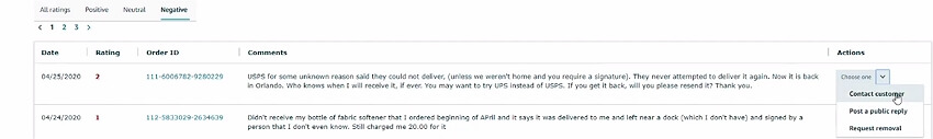 remove negative reviews on amazon